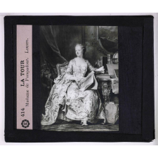 La Peinture au Musée du Louvre : école française. La Tour. Madame de Pompadour.