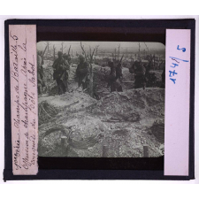 Guerre 1914-1918. Champs de bataille. Offensive de Champagne. Après la conquête du Bois Sabot.