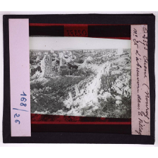 L'Aisne en 1918. Nouroy. L'abreuvoir dans le village.