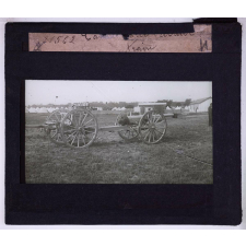 Canons et artillerie de campagne. Canon sur avant train.