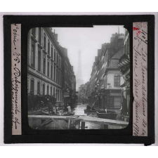 Déboisement et reboisement, sociétés scolaires pastorales forestières. Les Inondations de la Seine à Paris janvier 1910.