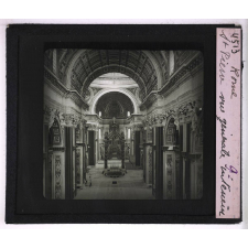 Les Grands centres artistiques de l'Italie (Rome - Florence - Venise). Rome. St Pierre. Vue générale intérieur.