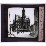 La Rue des nations et la berge de la rive gauche de la Seine à l'exposition universelle de 1900. Palais de la Belgique.