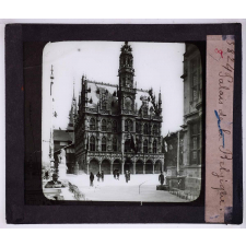 La Rue des nations et la berge de la rive gauche de la Seine à l'exposition universelle de 1900. Palais de la Belgique.