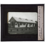 Australie. Gare de chemin de fer dans l'intérieur.
