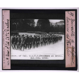 Université de Californie. S.A.T.C. Freshem at Drill. Oct. 1th. 1918 - Exercice des Français.