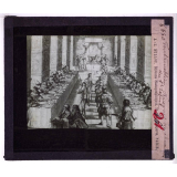 Le Château de Fontainebleau. Banquet des chevaliers du St Esprit.