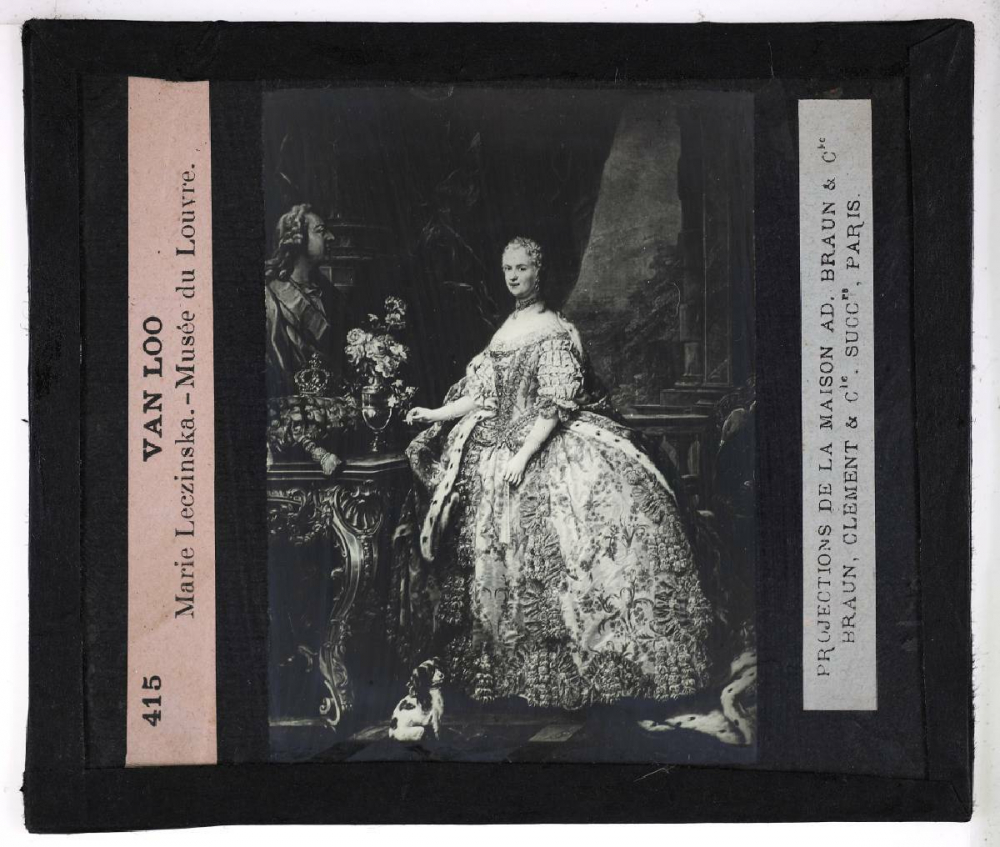 La Peinture française au XVIIIe siècle. Van Loo. Marie Leczinska. Musée du Louvre.