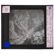 Torrents, reboisements. Torrent de St Julien, seuils successifs dans la gorge.