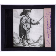 La Vie au XVIIe siècle (D'après les gravures d'Abraham Bosse). Un Gentilhomme.