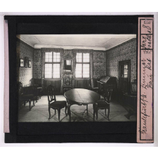Goethe (I). Frankfurt/M. Zimmer der Frau Rat Goethe.