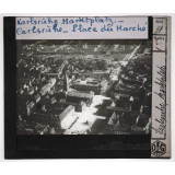 Bade. Karlsruhe Markplatz. Carlsruhe. Place du marché.