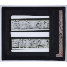 Le Costume au Moyen Age et à la Renaissance. Légende de Ste Gertrude. Châsse argent, XIIIe siècle.