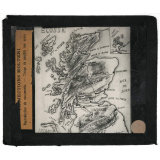 L'Ecosse. Carte : structure de l'Ecosse. 