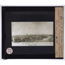 Paris depuis la Révolution jusqu'au Second Empire. Panorama de Paris en 1828. Vue vers l'ouest.