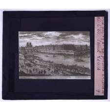 La Ville de Paris au XVIIème siècle. La pointe orientale de l'Ile Saint Louis.