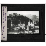 Autriche. Salzburg. Vue du Mönchsberg. (Autriche).