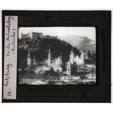 Autriche. Salzburg. Vue du Mönchsberg. (Autriche).