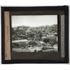 Palestine, Judée. Vue de Jérusalem.