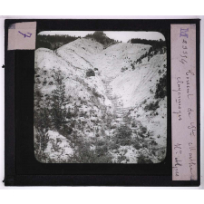 Torrents, reboisements. Torrent de Ste Marthe clayonnages Htes Alpes.