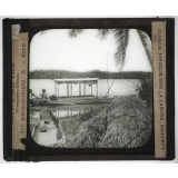 Colonies Dahomey. Ouidah. Pirogue sur la lagune.