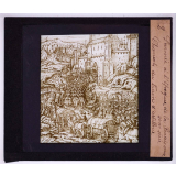 L'Armée à l'époque de la Renaissance. Chariots du train d'artillerie.