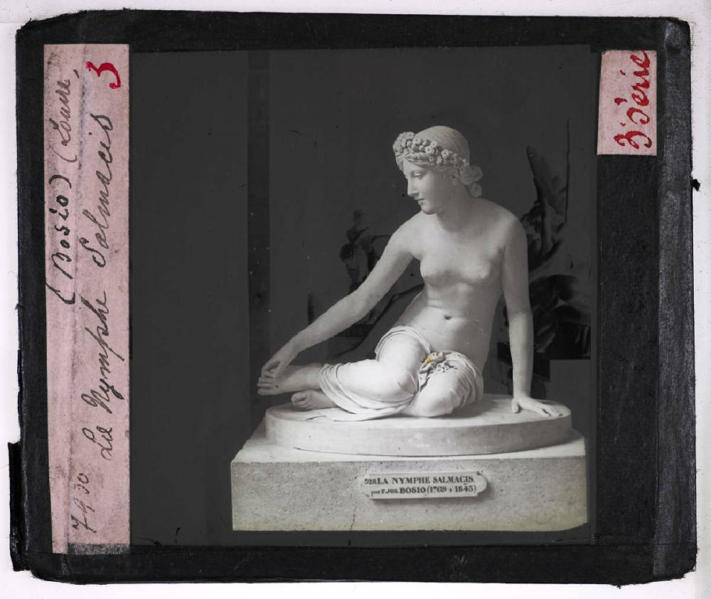 La Sculpture française au XIXe siècle. Bosio. (Louvre), La Nymphe Salmacis.