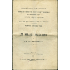 Les Maladies vénériennes. Notices sur les vues.