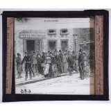 La Guerre de 1870. II - Siège de Paris. La queue devant les cantines municipales.