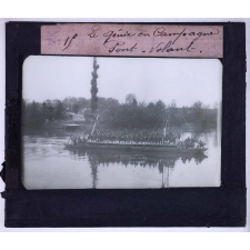 Le Génie en campagne. Pont-volant.