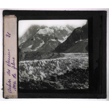 L'Action des glaciers. Mer de glace.