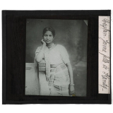 Ceylan. Jeune fille de Kandy.