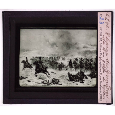 Armes blanches, armes défensives. Charge des grenadiers de la garde à Eylau.