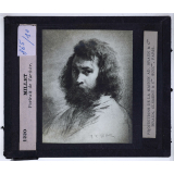 Le Second Empire. II - Sciences industrie lettres beaux arts. Millet. Portrait de l'artiste.