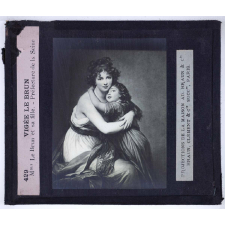 Les Femmes célèbres. Vigée Le Brun. Mme Le Brun et sa fille. Préfecture de la Seine.