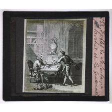 Fables de La Fontaine. 3e partie. Le savetier et le financier.