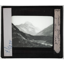 Nouvelle-Zélande et Tasmanie. Série I Géographie physique et population. Le Mont Cook.