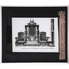 Industrie du fer. Haut fourneau avec récupérateurs de chaleur (appareils Whitwell).