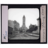 Les Bords du Rhin. Düsseldorf : la Münsterstrasse.