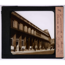 L'Université de Paris. Façade de la Faculté de médecine.