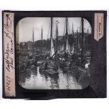 Hollande. Rotterdam. Le Haringsfleet (canal).