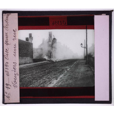 Oise, Meuse, Seine-et-Marne et Ardennes en 1918. Vouziers, une rue.
