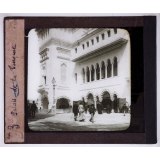 La Rue des nations et la berge de la rive gauche de la Seine à l'exposition universelle de 1900. Palais de la Turquie.