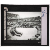 Rome. Le Colysée. Vue intérieure.