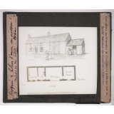 Habitation en France. Plan d'une maison type des bords de la Loire.