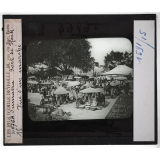 Sumatra. Fort de Kock. Vue d'un marché.