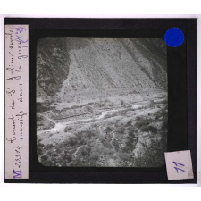 Torrents, reboisements. Torrent de St Julien, seuils successifs dans la gorge.