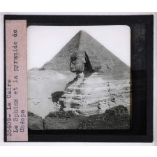 L'Art antique Egypte-Assyrie-Perse. Le Caire, le Sphinx et la pyramide de Chéops.