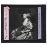 La Peinture anglaise. Gainsborough. Mrs Siddons. National Gallery, Londres.