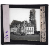 Bruxelles, Anvers, Malines, Ostende, Louvain, etc... Malines. Place et église Saint-Rambaut.